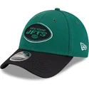 cappellino-curvo-verde-e-nero-snapback-9forty-stretch-snap-sideline-road-dei-new-york-jets-nfl-di-new-era