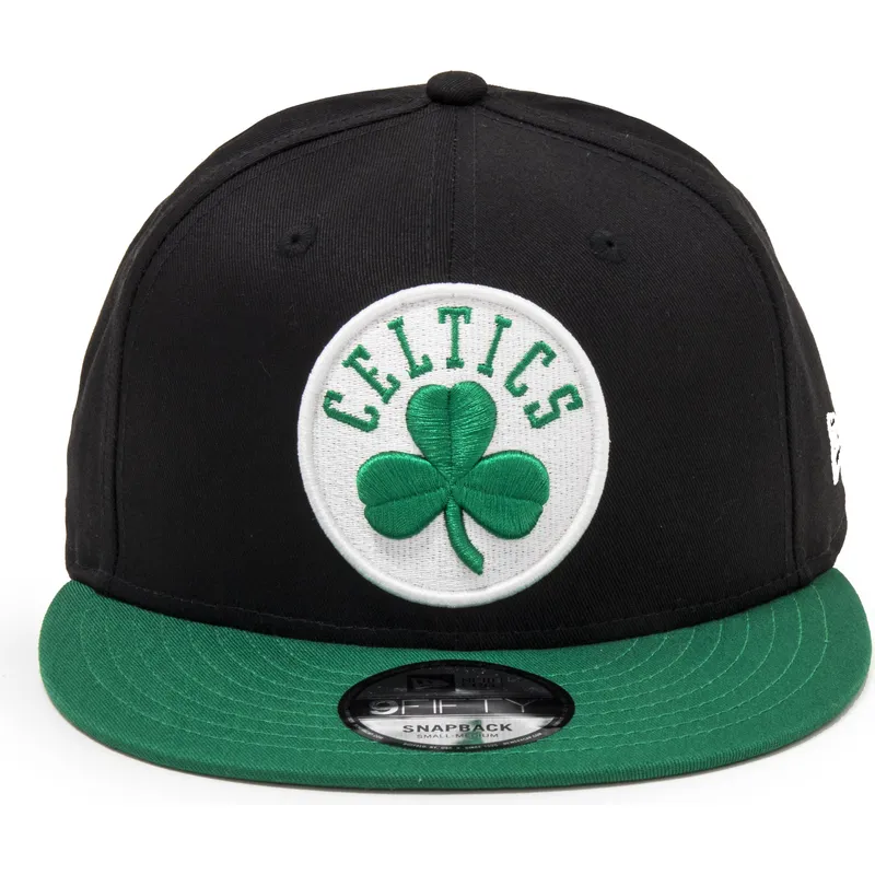 cappelli-piatta-nero-snapback-9fifty-dei-boston-celtics-nba-di-new-era