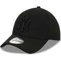 cappellino-curvo-nero-regolabile-con-logo-nero-39thirty-diamond-era-dei-new-york-yankees-mlb-di-new-era