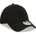 cappellino-curvo-nero-regolabile-con-logo-nero-39thirty-diamond-era-dei-new-york-yankees-mlb-di-new-era