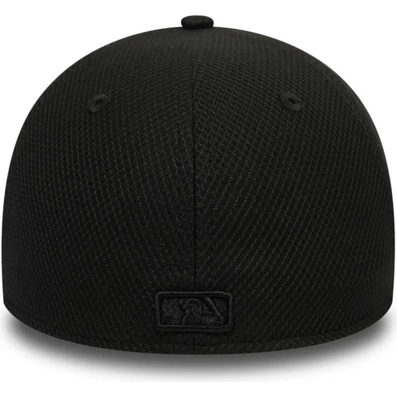 cappellino-curvo-nero-regolabile-con-logo-nero-39thirty-diamond-era-dei-new-york-yankees-mlb-di-new-era