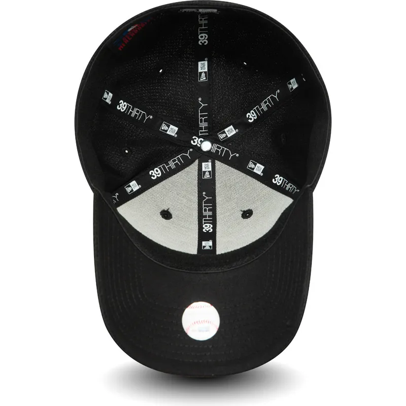 cappellino-curvo-nero-regolabile-con-logo-nero-39thirty-diamond-era-dei-new-york-yankees-mlb-di-new-era