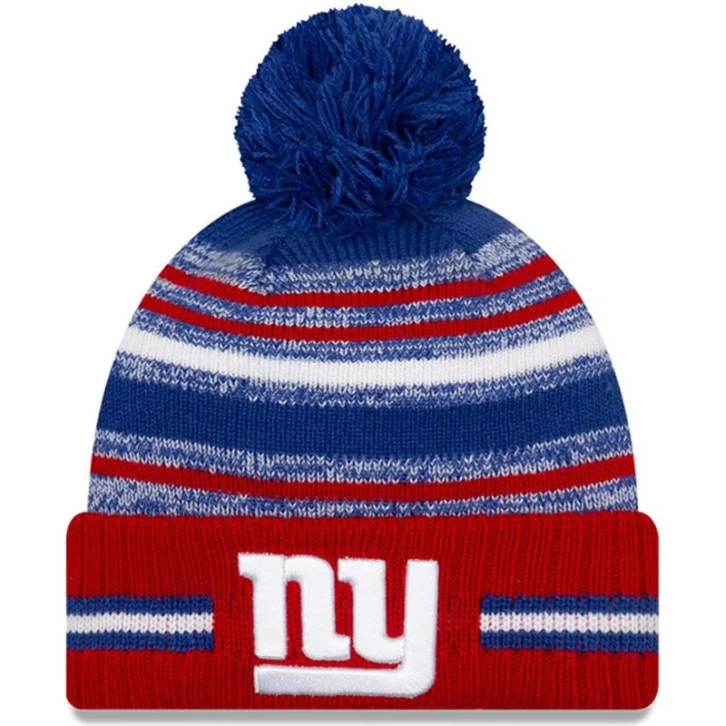cappelli-pompon-rosso-sport-sideline-dei-new-york-giants-nfl-di-new-era