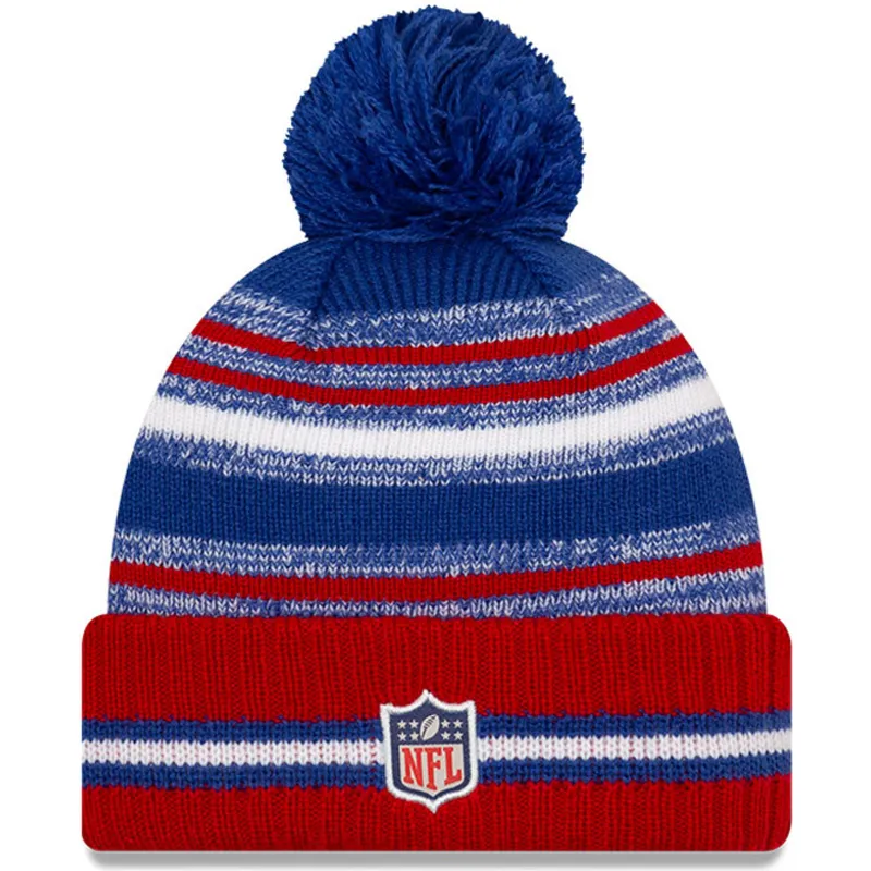 cappelli-pompon-rosso-sport-sideline-dei-new-york-giants-nfl-di-new-era