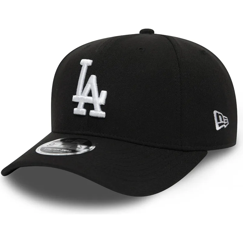 cappelli-curva-nero-snapback-9fifty-stretch-snap-dei-los-angeles-dodgers-mlb-di-new-era