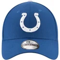 cappellino-visiera-curva-blu-e-bianco-regolabile-9forty-the-league-di-indianapolis-colts-nfl-di-new-era