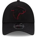 cappellino-nero-snapback-curva-9forty-stretch-snap-sideline-road-degli-atlanta-falcons-nfl-di-new-era
