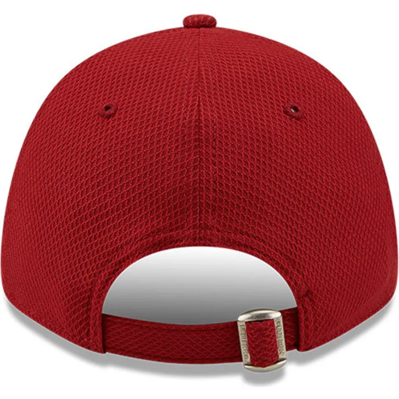 cappelli-curva-rosso-cinghia-regolabile-9forty-diamond-era-dei-los-angeles-dodgers-mlb-di-new-era
