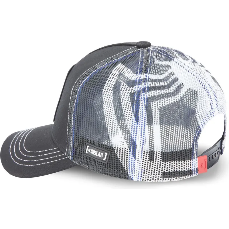 cappelli-curva-nero-snapback-venom-marvel-comics-di-capslab