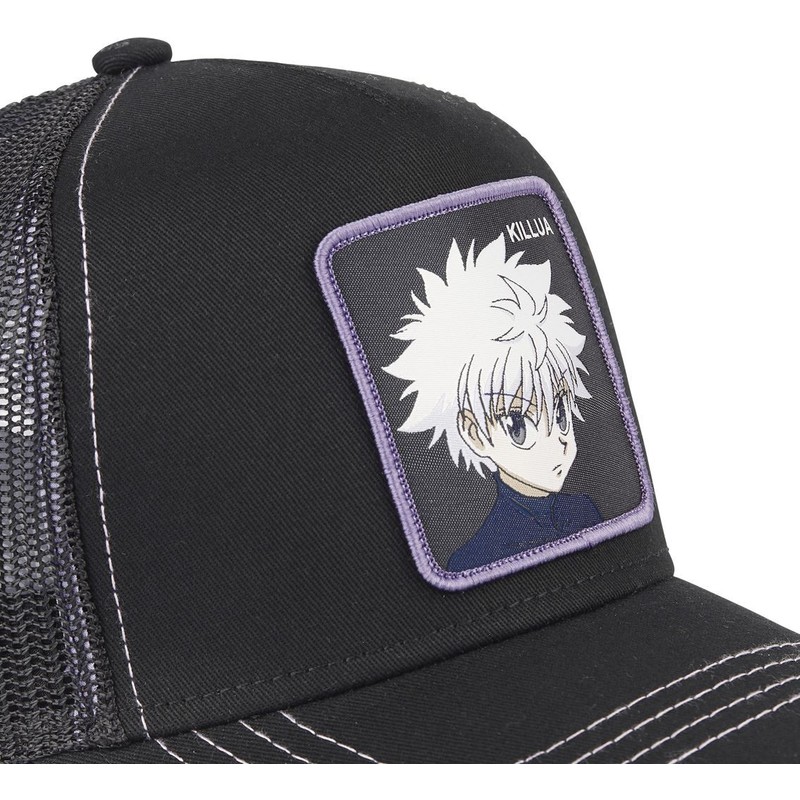Capslab Killua Zoldyck KIR3 Hunter x Hunter Black Trucker Hat