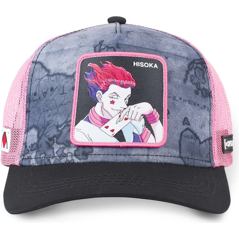 cappellino-trucker-nero-e-rosa-hisoka-morow-his2-hunter-x-hunter-di-capslab