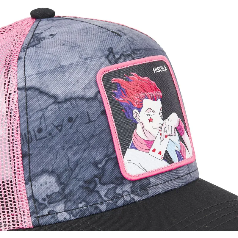 cappellino-trucker-nero-e-rosa-hisoka-morow-his2-hunter-x-hunter-di-capslab