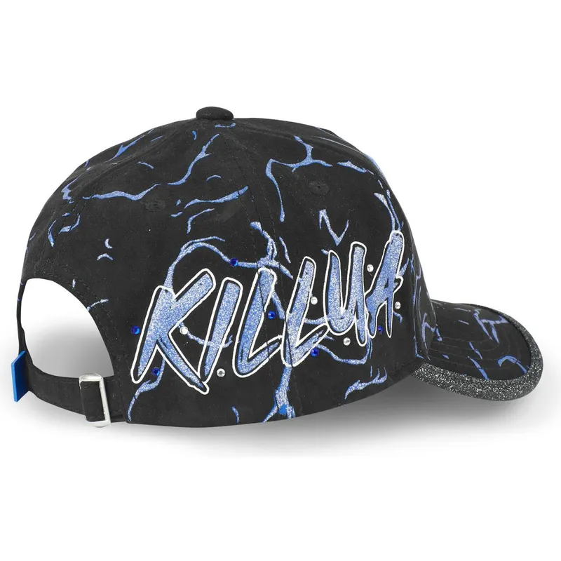 cappellino-curvo-nero-e-blu-regolabile-killua-zoldyck-tag-kir1-hunter-x-hunter-di-capslab