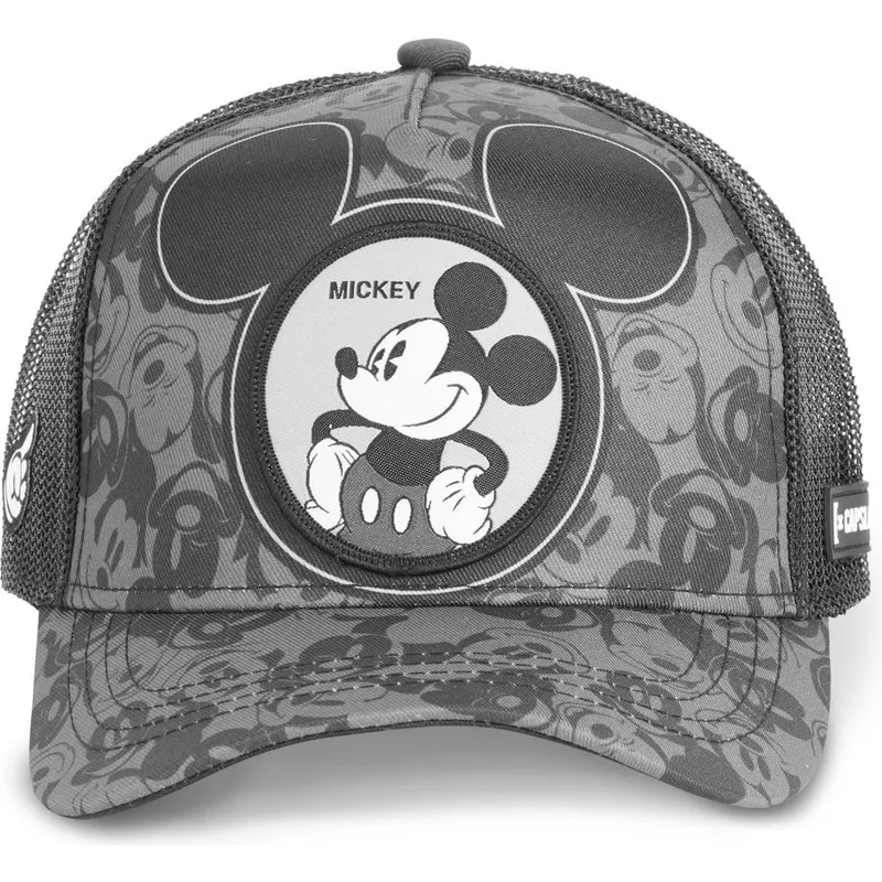 cappelli-curva-nero-snapback-mickey-mouse-disney-di-capslab cappelli-curva-nero-snapback-mickey-mouse-disney-di-capslab
