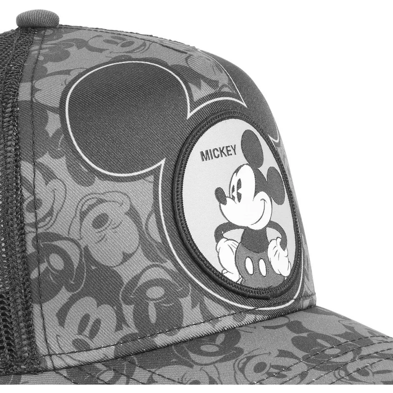 cappelli-curva-nero-snapback-mickey-mouse-disney-di-capslab cappelli-curva-nero-snapback-mickey-mouse-disney-di-capslab
