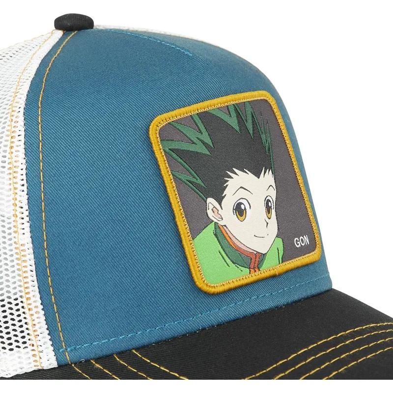 cappellino-trucker-blu-bianco-e-nero-gon-freecss-gon1-hunter-x-hunter-di-capslab