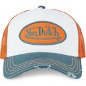 von-dutch-sum-hun-white-orange-and-blue-trucker-hat