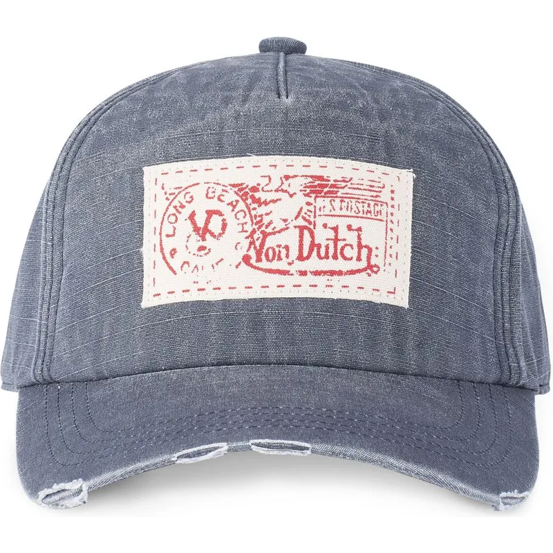 cappelli-curva-grigio-cinghia-regolabile-di-von-dutch