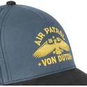 cappellino-curvo-blu-e-nero-regolabile-air-patrol-air-di-von-dutch