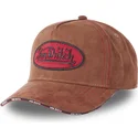 cappellino-con-visiera-curva-marrone-regolabile-cla2-di-von-dutch