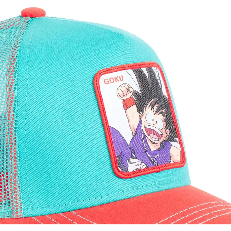 cappelli-curva-blu-snapback-son-goku-dragon-ball-di-capslab cappelli-curva-blu-snapback-son-goku-dragon-ball-di-capslab