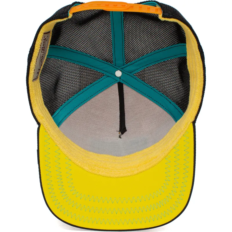 cappellino-trucker-arancione-e-nero-stella-marina-baby-i-m-a-star-the-farm-di-goorin-bros