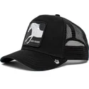 cappellino-trucker-nero-cavallo-high-rider-ride-high-the-farm-di-goorin-bros