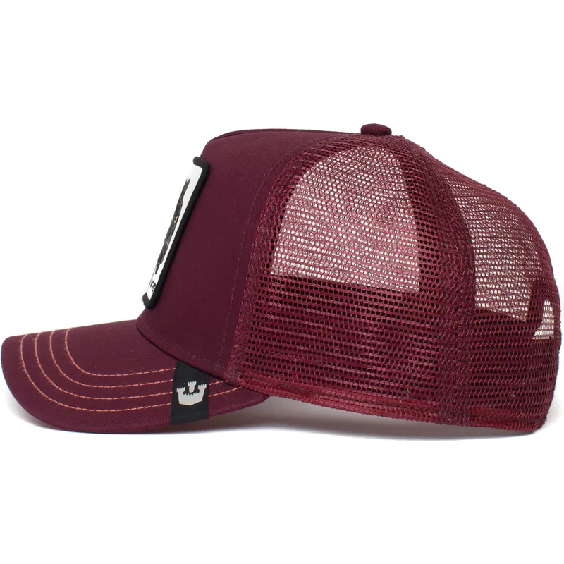 cappelli-curva-rosso-snapback-the-farm-di-goorin-bros
