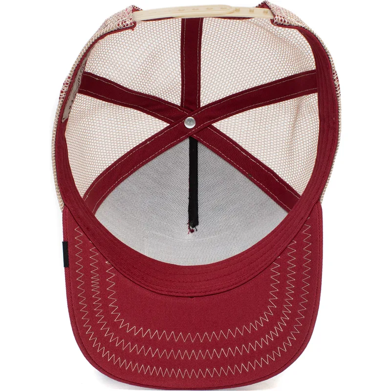 cappelli-curva-rosso-snapback-the-farm-di-goorin-bros
