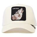 cappellino-trucker-bianco-lupo-the-lone-wolf-lupo-solitario-the-farm-di-goorin-bros