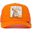 gorra-trucker-arancione-cervo-the-deer-rack-the-farm-di-goorin-bros