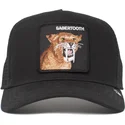 gorra-trucker-nera-denti-di-sciabola-the-sabertooth-tiger-the-farm-di-goorin-bros