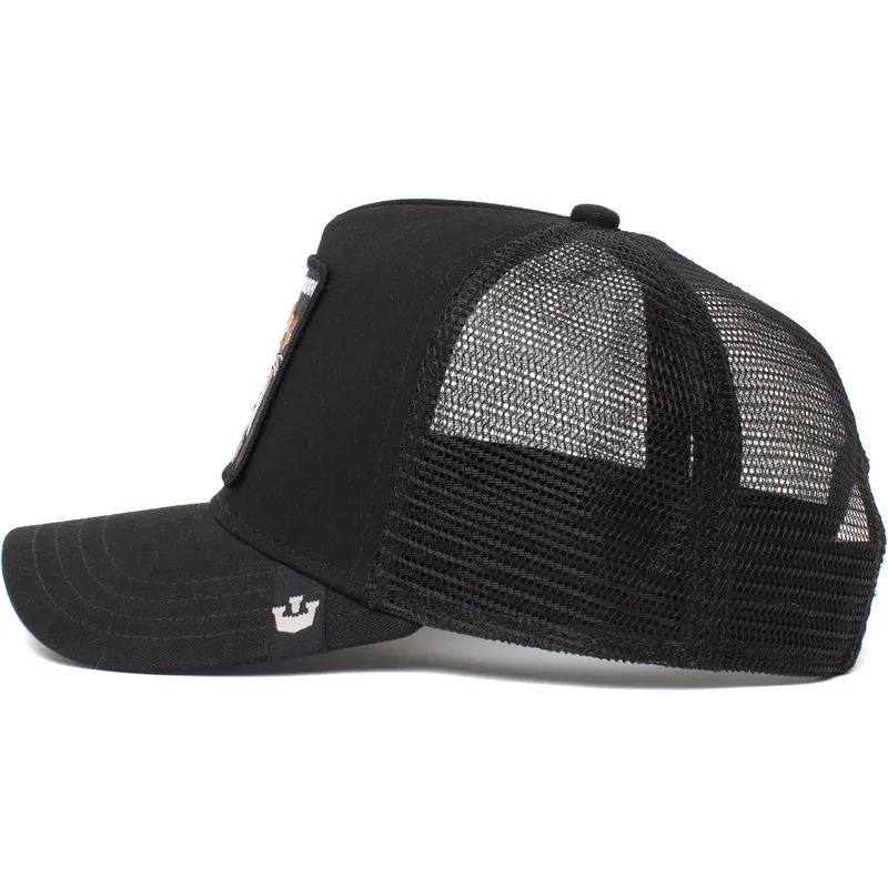 gorra-trucker-nera-denti-a-sciabola-the-sabertooth-tiger-the-farm-di-goorin-bros