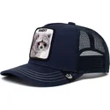 gorra-trucker-blu-navy-per-bambino-procione-sticky-bandit-the-farm-di-goorin-bros