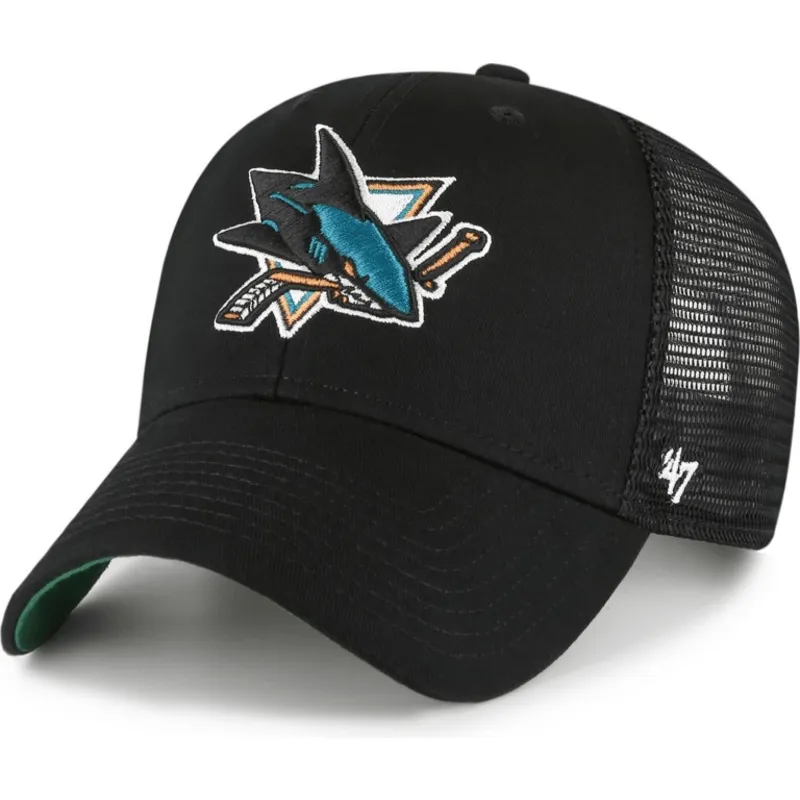 cappellino-trucker-nero-mvp-branson-di-san-jose-sharks-nhl-di-47-brand