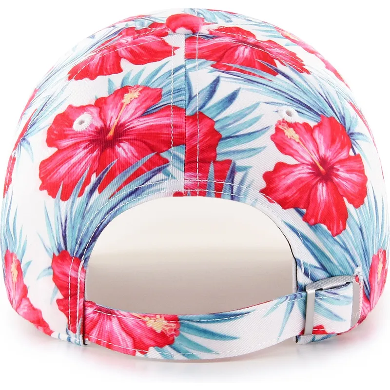 cappelli-curva-multicolore-cinghia-regolabile-clean-up-sharon-dei-los-angeles-dodgers-mlb-di-47-brand