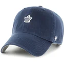 cappelli-curva-blu-marino-cinghia-regolabile-clean-up-base-runner-dei-toronto-maple-leafs-nhl-di-47-brand
