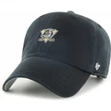 cappellino-curvo-nero-regolabile-clean-up-base-runner-degli-anaheim-ducks-nhl-di-47-brand