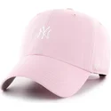 cappelli-curva-rosa-cinghia-regolabile-clean-up-base-runner-dei-new-york-yankees-mlb-di-47-brand