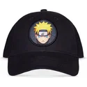 cappellino-curvo-nero-snapback-naruto-uzumaki-di-difuzed