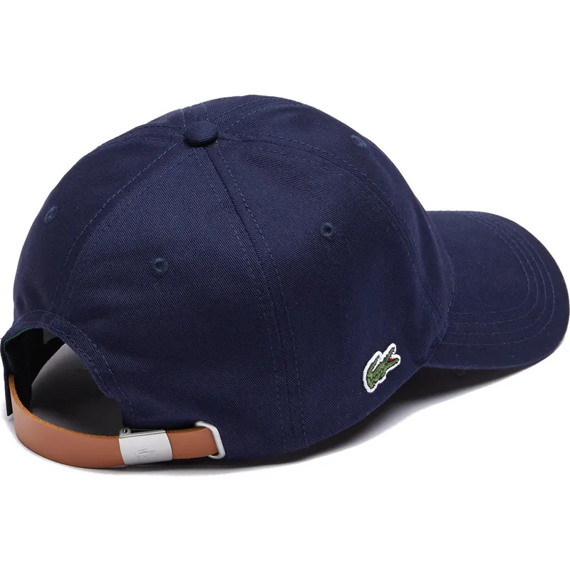 cappelli-curva-blu-marino-cinghia-regolabile-di-lacoste