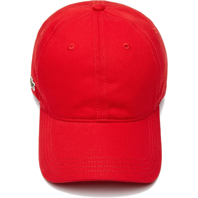 cappelli-curva-rosso-cinghia-regolabile-di-lacoste