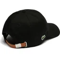 cappelli-curva-nero-cinghia-regolabile-di-lacoste
