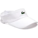 visiere-curva-bianco-cinghia-regolabile-di-lacoste