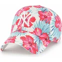 cappelli-curva-multicolore-cinghia-regolabile-clean-up-sharon-dei-new-york-yankees-mlb-di-47-brand