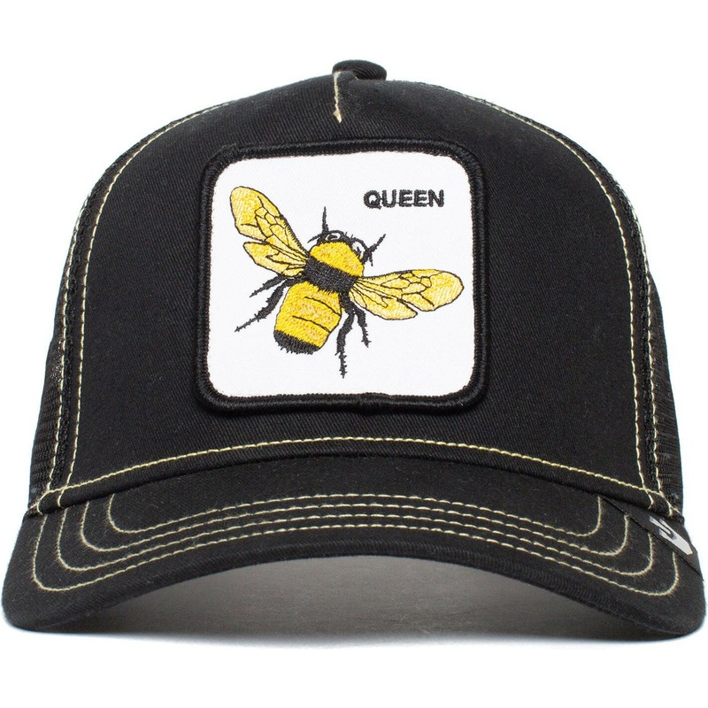 cappellino-trucker-nero-ape-queen-bee-di-goorin-bros