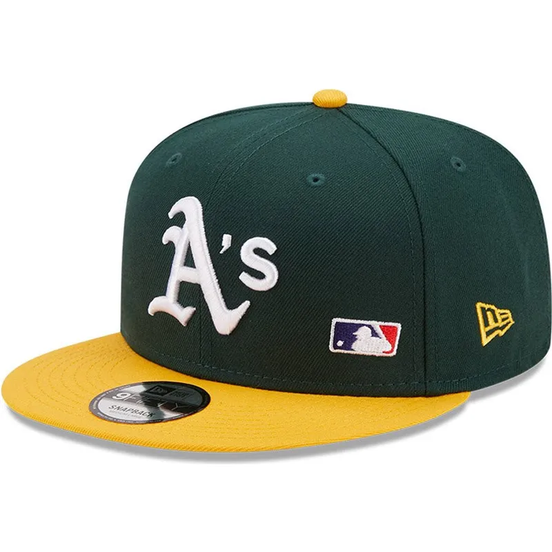 cappelli-piatta-verde-snapback-9fifty-team-arch-dei-oakland-athletics-mlb-di-new-era cappelli-piatta-verde-snapback-9fifty-team-arch-dei-oakland-athletics-mlb-di-new-era