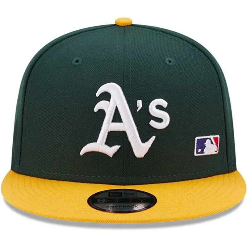 cappelli-piatta-verde-snapback-9fifty-team-arch-dei-oakland-athletics-mlb-di-new-era cappelli-piatta-verde-snapback-9fifty-team-arch-dei-oakland-athletics-mlb-di-new-era