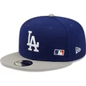 cappelli-piatta-blu-snapback-9fifty-team-arch-dei-los-angeles-dodgers-mlb-di-new-era