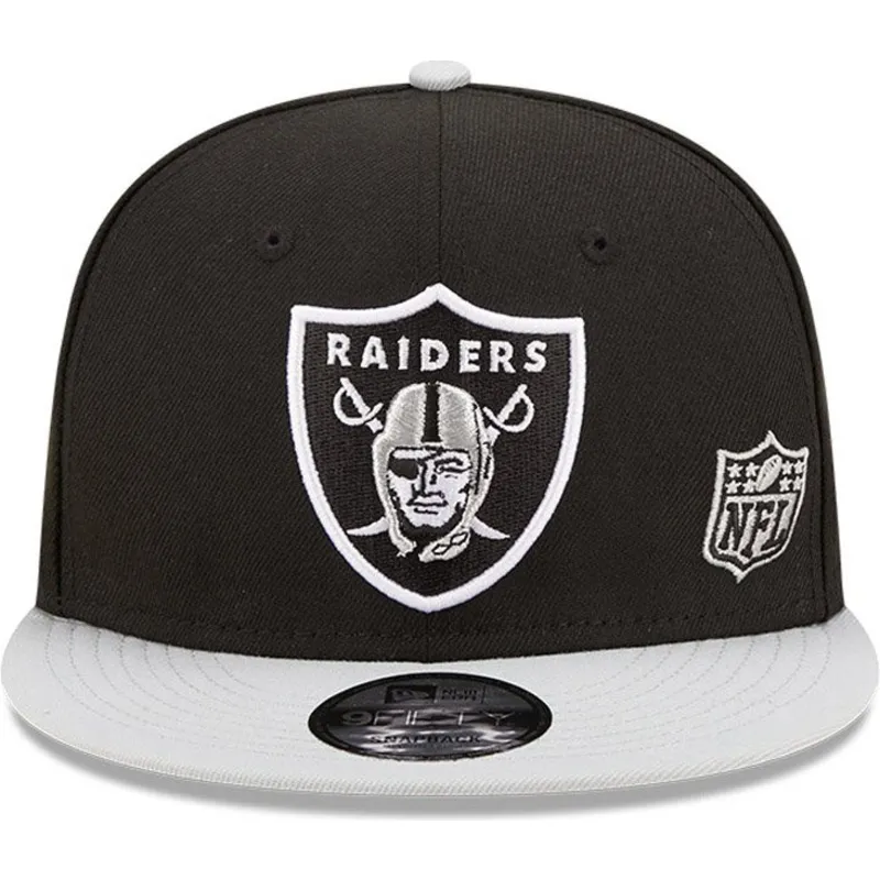 cappelli-piatta-nero-snapback-9fifty-team-arch-dei-las-vegas-raiders-nfl-di-new-era